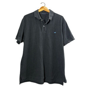 Men's Black Southern Marsh Polo Shirt L